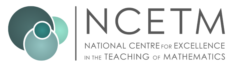 National Centre for Excellence in the Teaching of Mathematics logo